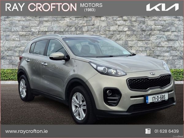 Kia Sportage SUV, Diesel, 2017, Grey