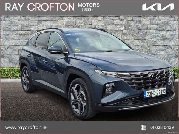 Hyundai Tucson SUV, Petrol Plug-in Hybrid, 2023, Blue