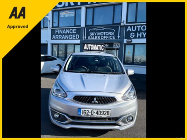 Mitsubishi Mirage Hatchback, Petrol, 2016, Silver