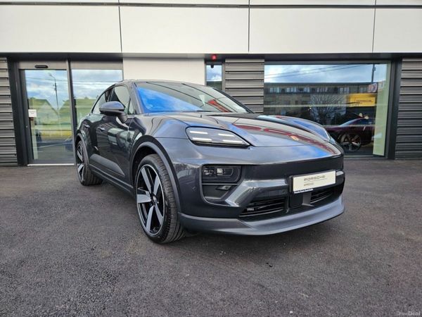 Porsche Macan SUV, Electric, 2026, Grey