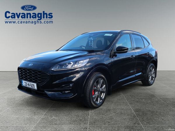 Ford Kuga SUV, Petrol Hybrid, 2023, Black