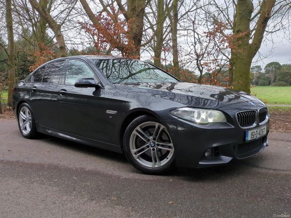 BMW 5-Series Saloon, Diesel, 2015, Grey