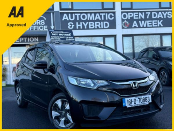 Honda Fit Hatchback, Petrol Hybrid, 2016, Black