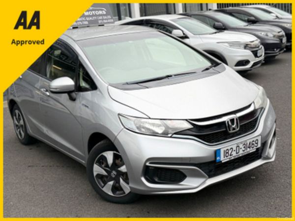 Honda Fit Hatchback, Petrol Hybrid, 2018, Silver