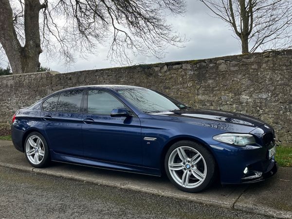 BMW 5-Series Saloon, Diesel, 2016, Blue