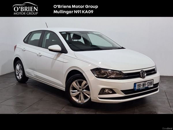 Volkswagen Polo Hatchback, Petrol, 2019, White