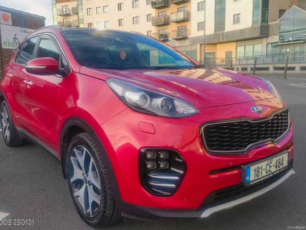 Kia Sportage SUV, Diesel, 2018, Red