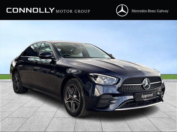 Mercedes-Benz E-Class Saloon, Diesel Plug-in Hybrid, 2022, Blue