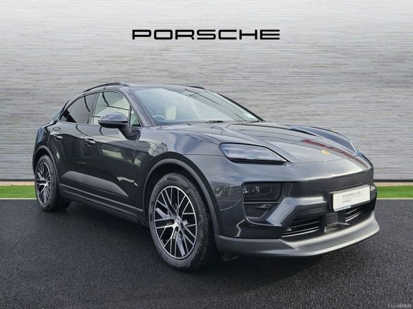 Porsche Macan SUV, Electric, 2026, Grey