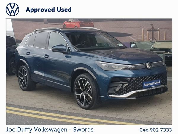 Volkswagen Tiguan SUV, Petrol Hybrid, 2025, Blue