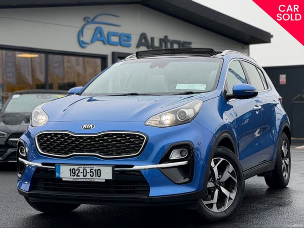 Kia Sportage SUV, Diesel, 2019, Blue