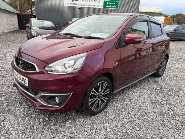Mitsubishi Mirage Hatchback, Petrol, 2017, Red