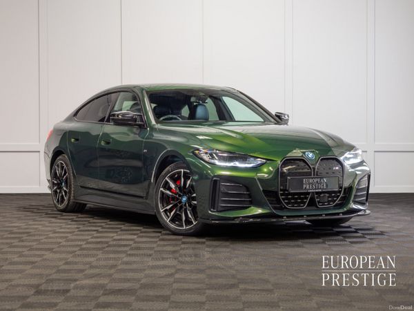 BMW i4 Hatchback, Electric, 2022, Green