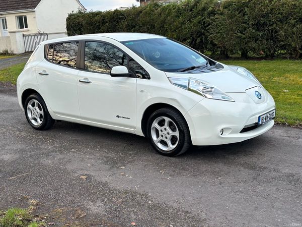 Nissan Leaf Hatchback, Electric, 2015, White