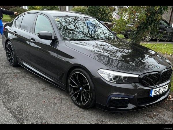 BMW 5-Series Saloon, Diesel, 2018, Grey