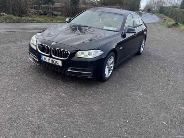 BMW 5-Series Saloon, Diesel, 2014, Black