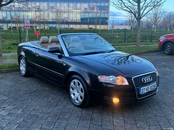 Audi A4 Convertible, Petrol, 2007, Black