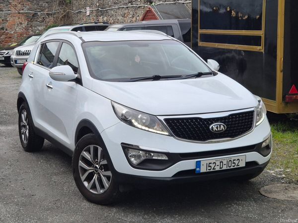 Kia Sportage SUV, Diesel, 2015, White