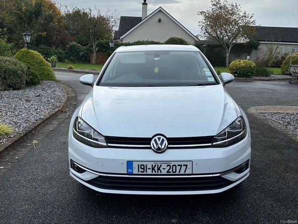 Volkswagen Golf Hatchback, Diesel, 2019, White
