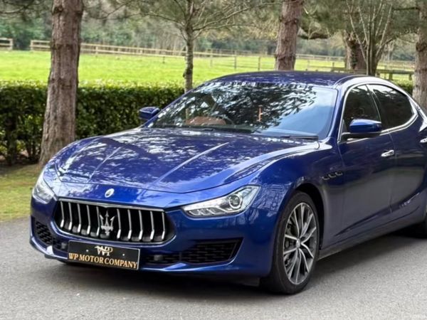 Maserati Ghibli Saloon, Petrol, 2019, Blue