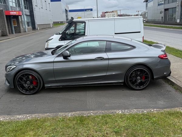 Mercedes-Benz C-Class Coupe, Diesel, 2017, Grey