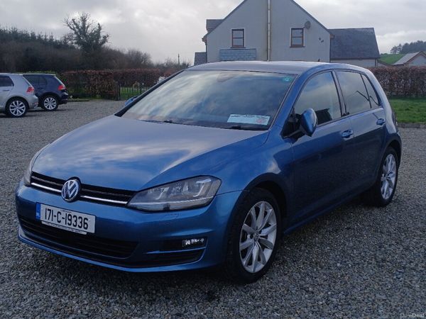 Volkswagen Golf Hatchback, Petrol, 2017, Blue