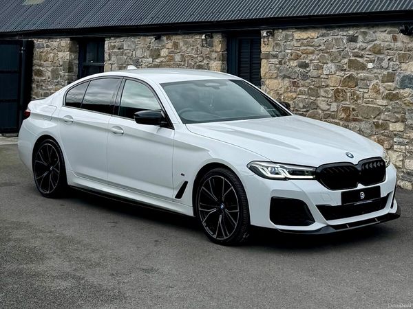 BMW 5-Series Saloon, Diesel, 2020, White