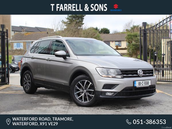 Volkswagen Tiguan SUV, Diesel, 2018, Grey