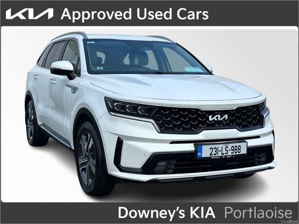 Kia Sorento MPV, Petrol Plug-in Hybrid, 2023, White