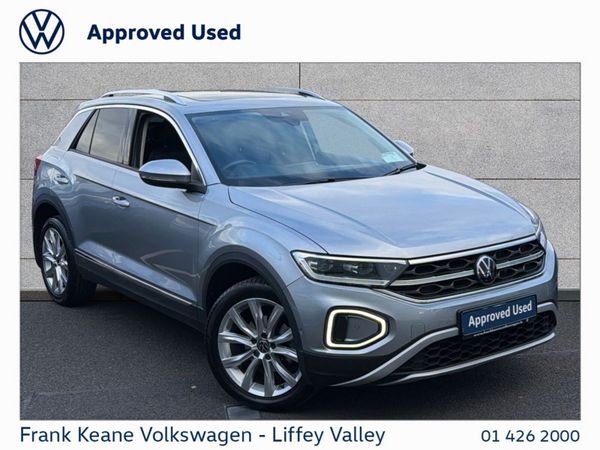 Volkswagen T-Roc SUV, Petrol, 2023, Silver