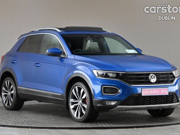 Volkswagen T-Roc SUV, Petrol, 2018, Blue