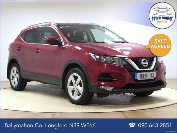 Nissan Qashqai MPV, Diesel, 2018, Red