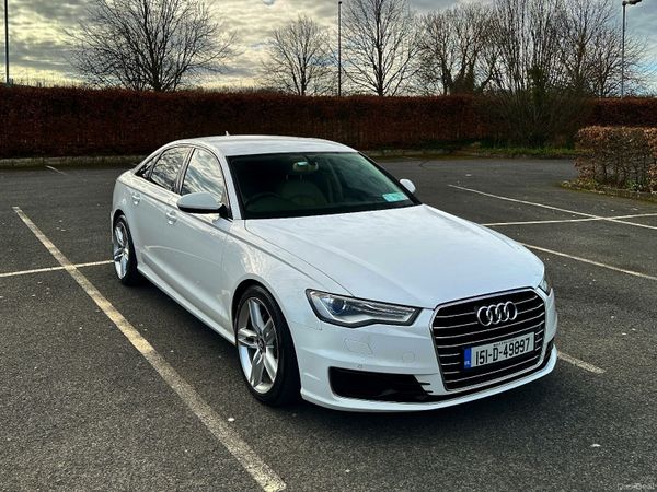 Audi A6 Saloon, Diesel, 2015, White