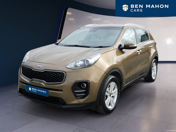 Kia Sportage SUV, Diesel, 2016, Green
