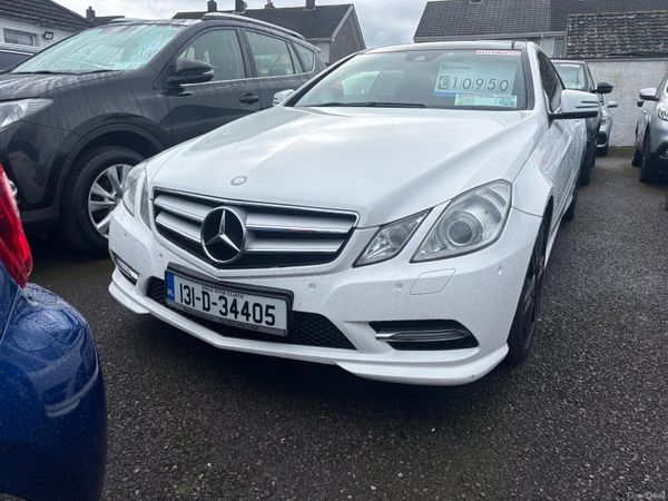 Mercedes-Benz E-Class Coupe, Diesel, 2013, White