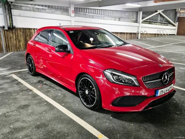 Mercedes-Benz A-Class Hatchback, Diesel, 2017, Red