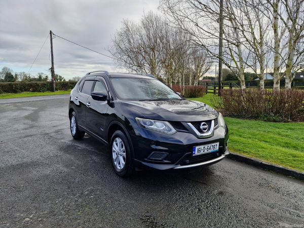 Nissan X-Trail SUV, Petrol Hybrid, 2016, Black