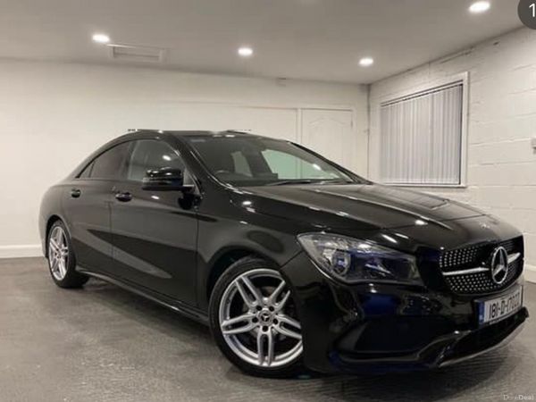 Mercedes-Benz CLA Saloon, Petrol, 2018, Black