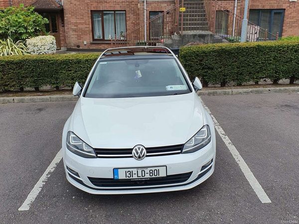 Volkswagen Golf Hatchback, Diesel, 2013, White