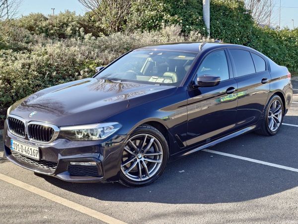 BMW 5-Series Saloon, Diesel, 2019, Black