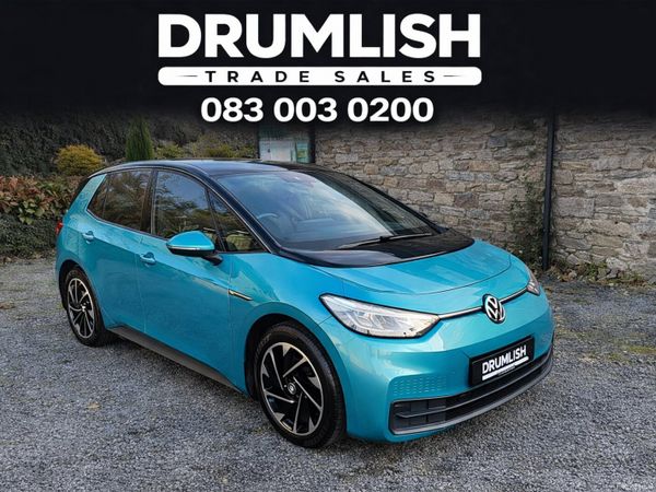 Volkswagen ID.3 Hatchback, Electric, 2022, Green
