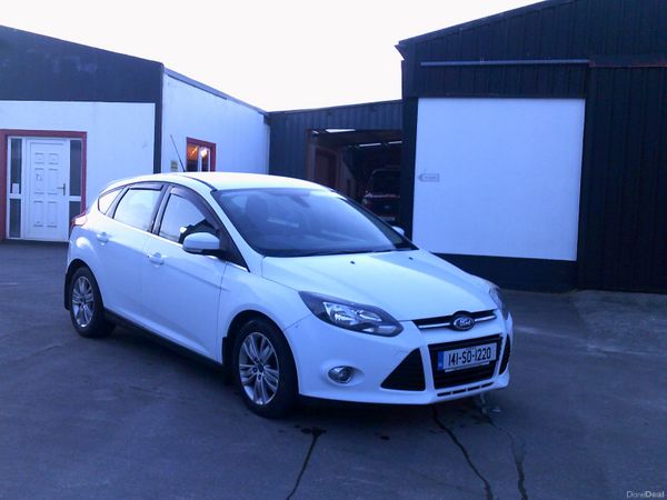 Ford Focus Hatchback, Diesel, 2014, White