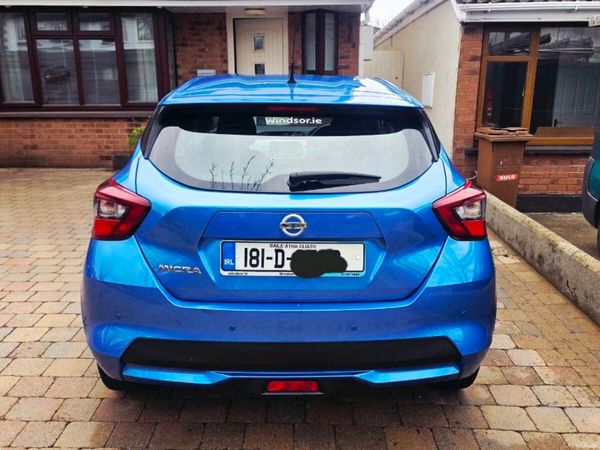 Nissan Micra Hatchback, Petrol, 2018, Blue