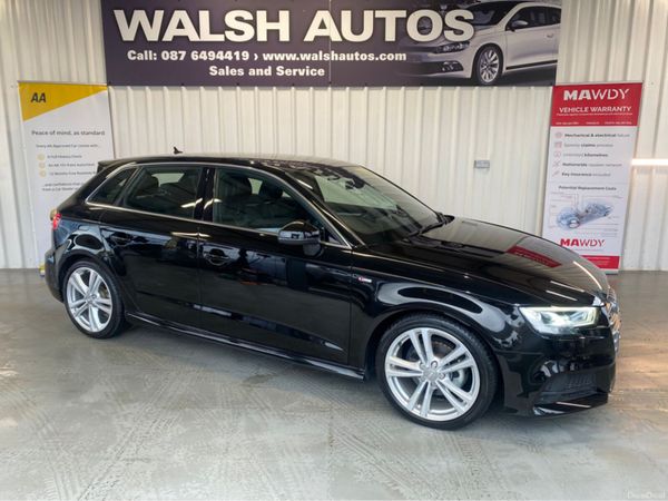 Audi A3 Hatchback, Petrol, 2020, Black