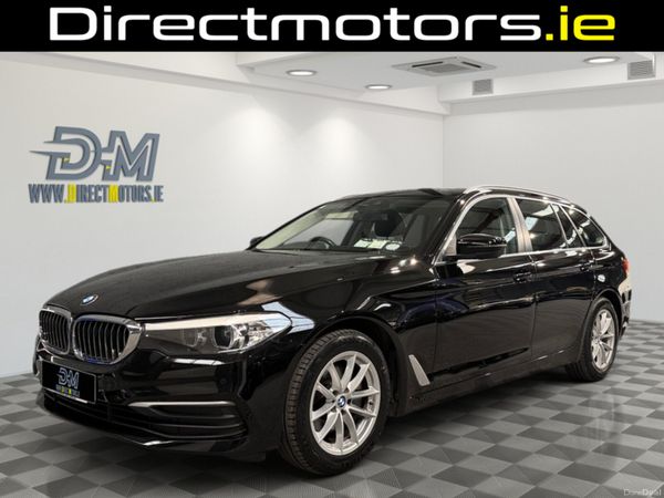 BMW 5-Series Estate, Petrol, 2019, Black
