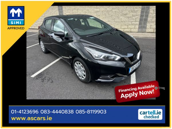 Nissan Micra Hatchback, Petrol, 2020, Black