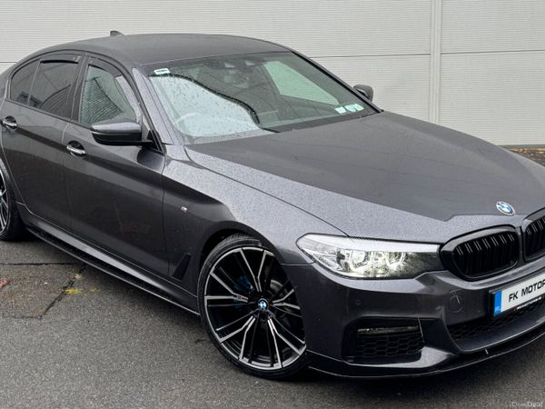 BMW 5-Series Saloon, Diesel, 2018, Grey