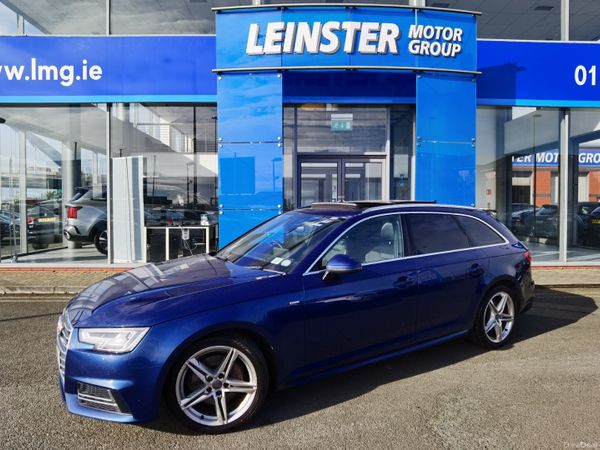 Audi A4 Estate, Diesel, 2017, Blue