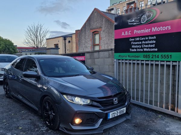 Honda Civic Hatchback, Petrol, 2017, Grey