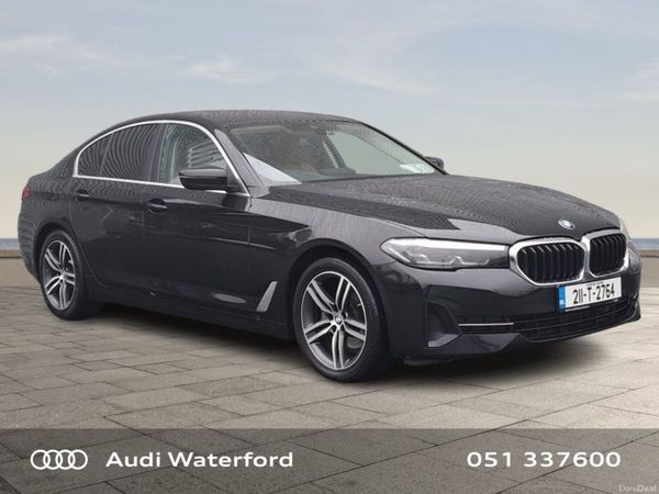 BMW 5-Series Saloon, Diesel, 2021, Black